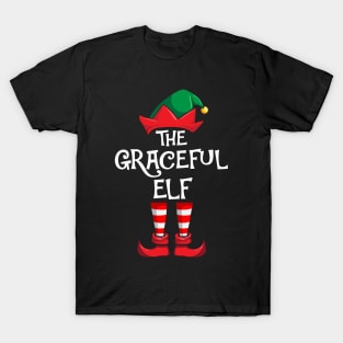 Graceful Elf Matching Family Christmas T-Shirt